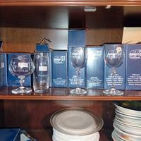 bicchieri in cristallo di bohemia 