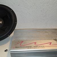 stereo sony, subwoofer hertz , amplificatore hi fi