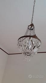 Lampadario + 2 lampade