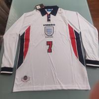 maglia calcio Inghilterra Francia 98 Beckham
