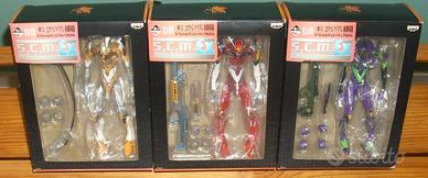 BANPRESTO EX EVANGELION S.C.M.  SERIE COMPLETA