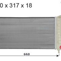 RADIATORE FIAT PUNTO TR606038