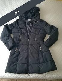 Piumino imbottito con cappuccio, Fly, mis L