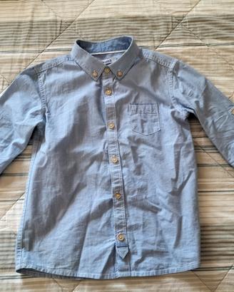 camicia bambino Okaidi 4-5 anni 