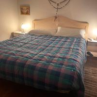 Testiera in legno di abete massello