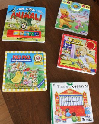5 Libri per Bambini Disney, Tony Wolf, Flip Flap