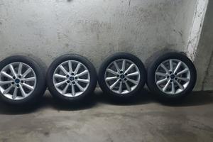 cerchi e gomme Ford focus /cmax 205/55/16  5 fori