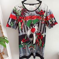 T-shirt uomo con stampa  multicolor 