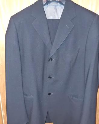 Vestito nero completo giacca e pantalone elegante