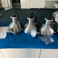 3 Lampade scalda vivande professionali