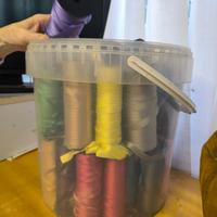 Bobine di nastro di raso