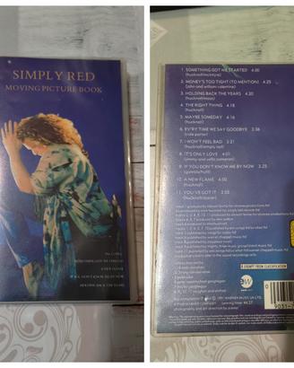 Lotto VHS musicali vintage anni 80/90