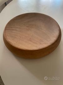 Tagliere , ciotola legno massiccio