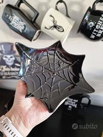 piatti ragnatela Killstar decorazione goth