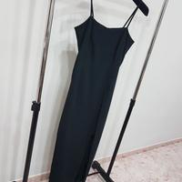 Abito Nero Lungo Donna 48