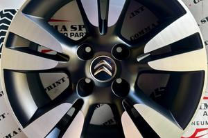 4 CERCHI IN LEGA ORIGINALI RAGGIO 16 CITROEN C3