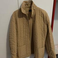 Leiluna Giacca trapuntata color cammello