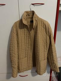 Leiluna Giacca trapuntata color cammello