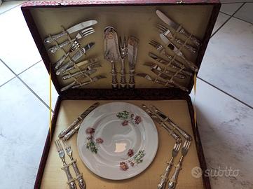 Set posate placcate argento