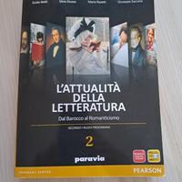 L'attualità della letteratura 2 dal Barocco al Rom