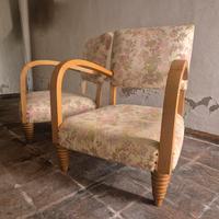 Coppia poltrone anni 40 Colli?