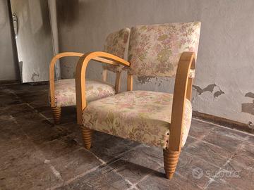 Coppia poltrone anni 40 Colli?