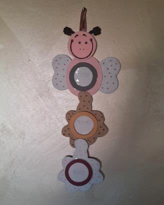 Portafoto per bambini Nuovo fatto a mano. Ved.desc