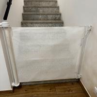 Cancelletto per animali e bambini bianco