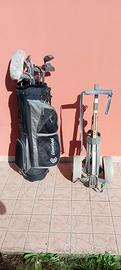 SET MAZZE GOLF + Borsa + carrello