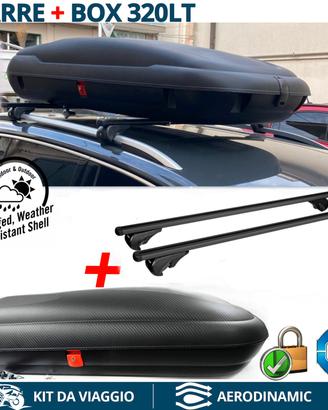 BOX Tetto + BARRE Portapacchi per LYNK & CO 01