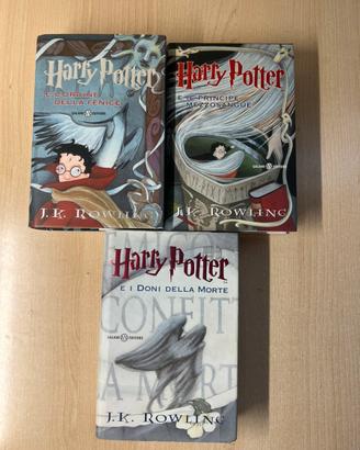 Harry Potter - Lotto 3 Libri Salani (Vol. 5, 6, 7)