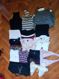 LOTTO MAGLIE DONNA TAGLIA S 15 PEZZI 