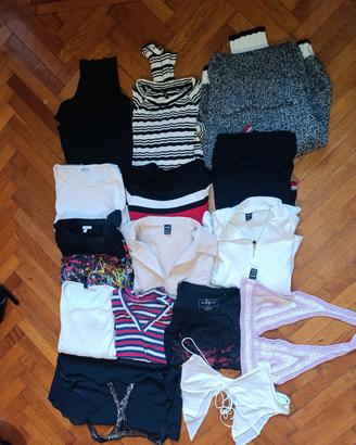 LOTTO MAGLIE DONNA TAGLIA S 15 PEZZI 