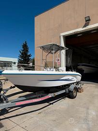 Barca Ranieri linea azzurra 5.50 MT motore 40 hp