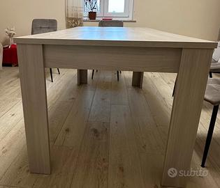 Tavolo allungabile 180x90 più prolunga