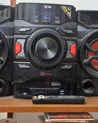 mini hi-fi marca LG
