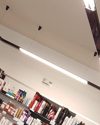 luci neon a led per negozio