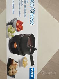 stockli Set in ghisa per fonduta e cioccolato