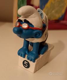 Schleich Puffo nuotare olimpionico,nuovo!