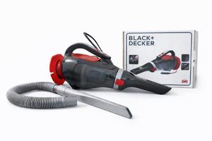 aspiratore portatile Black+Decker per pulizia auto