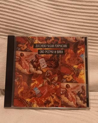 CD ZUCCHERO oro incenso e birra