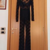 Tuta intera donna in pizzo NUOVA con cartellino 