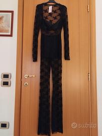 Tuta intera donna in pizzo NUOVA con cartellino 