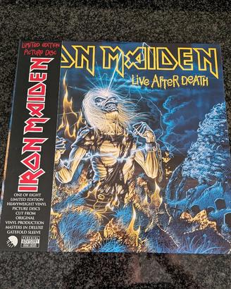 Iron Maiden 2 LP Picture Disc Limited Edition