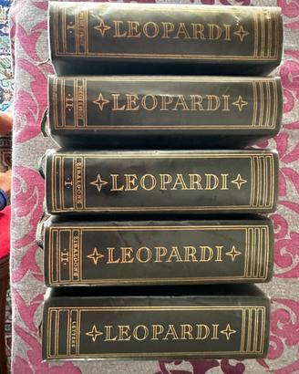 Giacomo Leopardi - Tutte le opere (5 volumi)