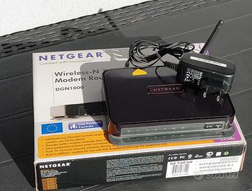 Modem Router Netgear DGN1000 Wireless-N 150 ADSL2+