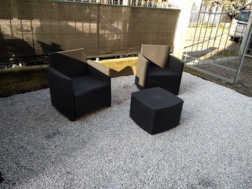 Monolocale con giardino