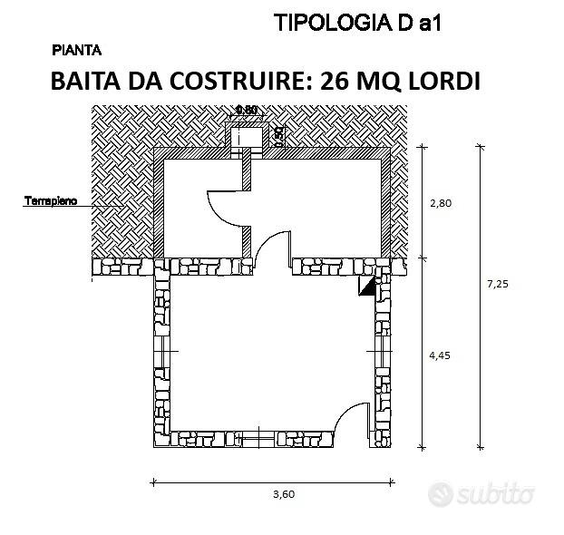 Monte Gazza - Terreno 13.000mq con Rudere - Vista 4