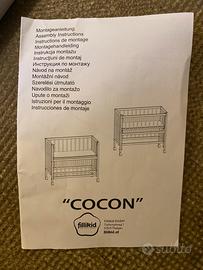 Lettino co-sleeping neonati Fillikid cocon