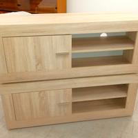 Coppia di mobiletti porta Tv o multiuso